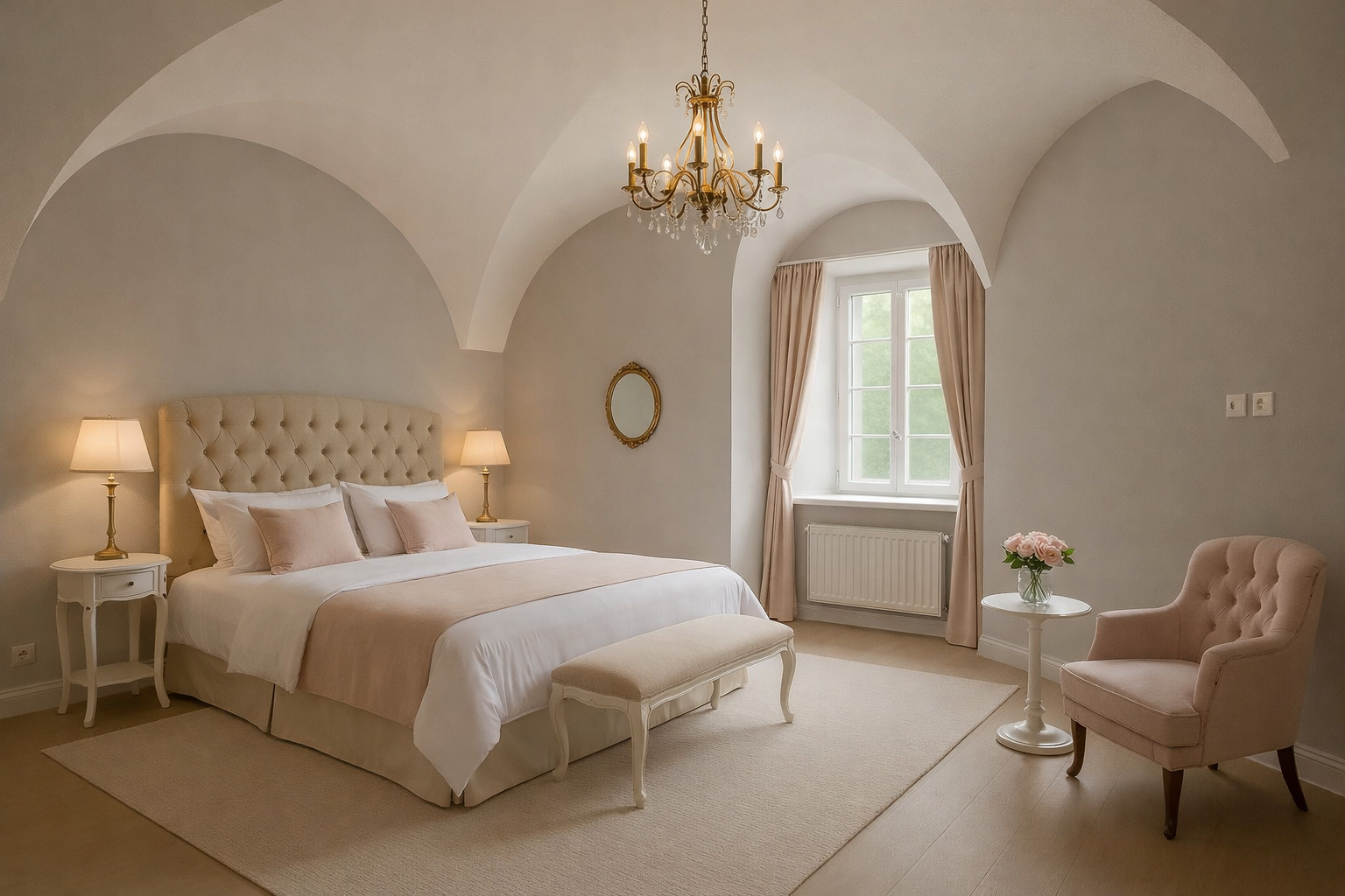 Die Hochzeitssuite – Getting Ready, Rückzug und Frühstück